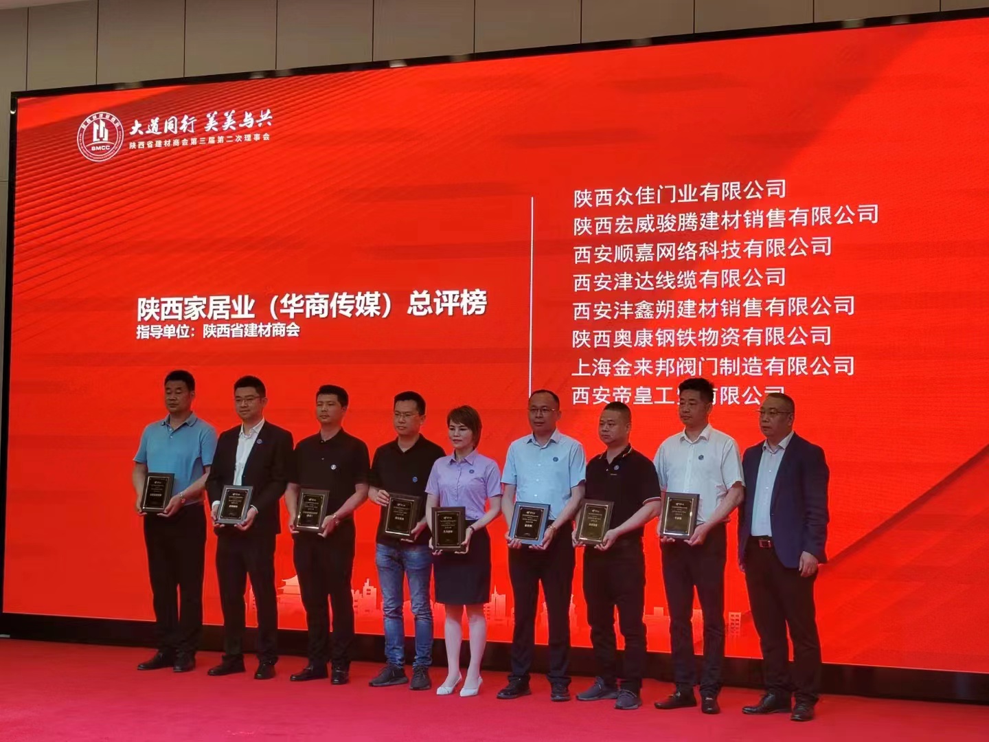 Buenas noticias||Cálidas felicitaciones a Jinlaibang Valve y Aokang Iron and Steel Co., Ltd. por ganar la Lista de evaluación general de muebles para el hogar de Shaanxi 2022 del 